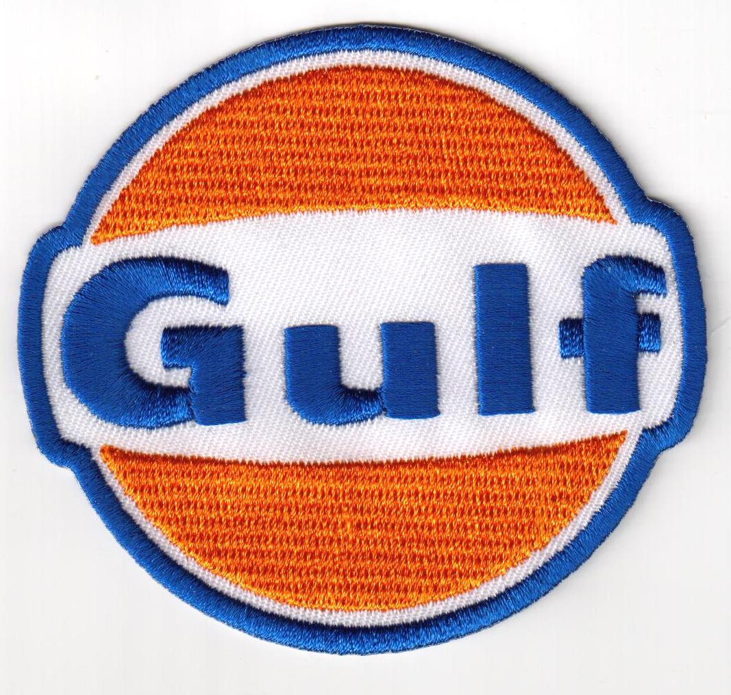 Aufnäher Gulf, Durchmesser 85mm