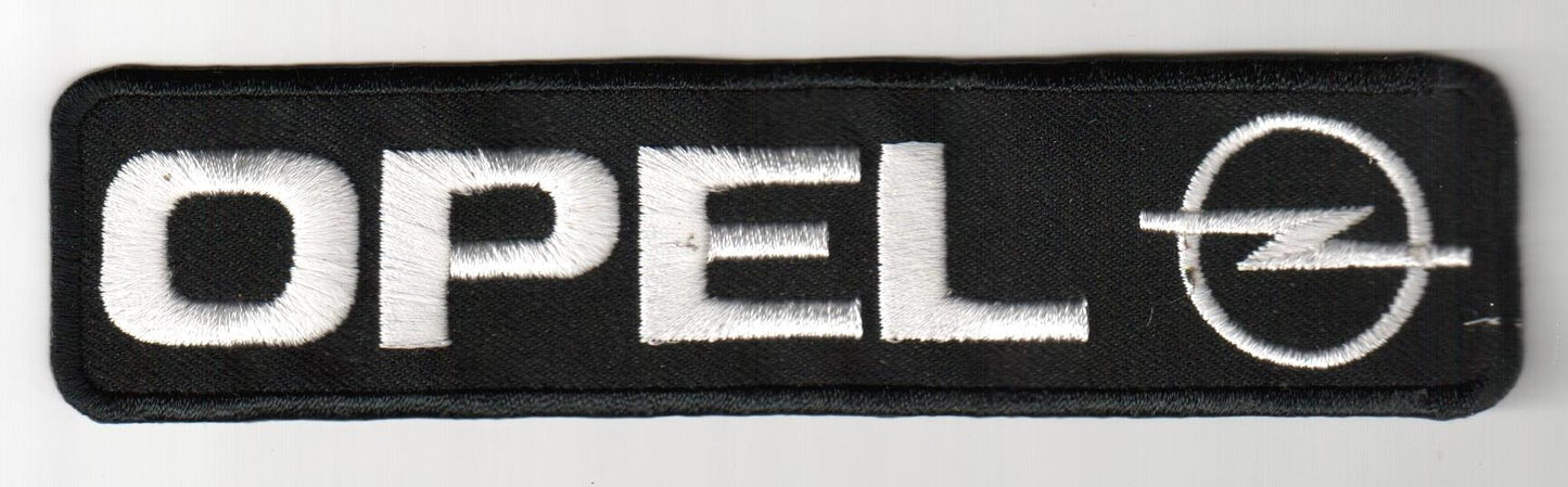 Aufnäher OPEL mit Blitz Logo