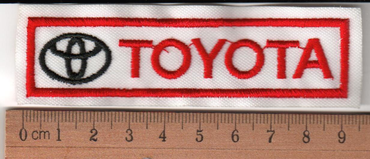 Aufnäher Toyota 9cm
