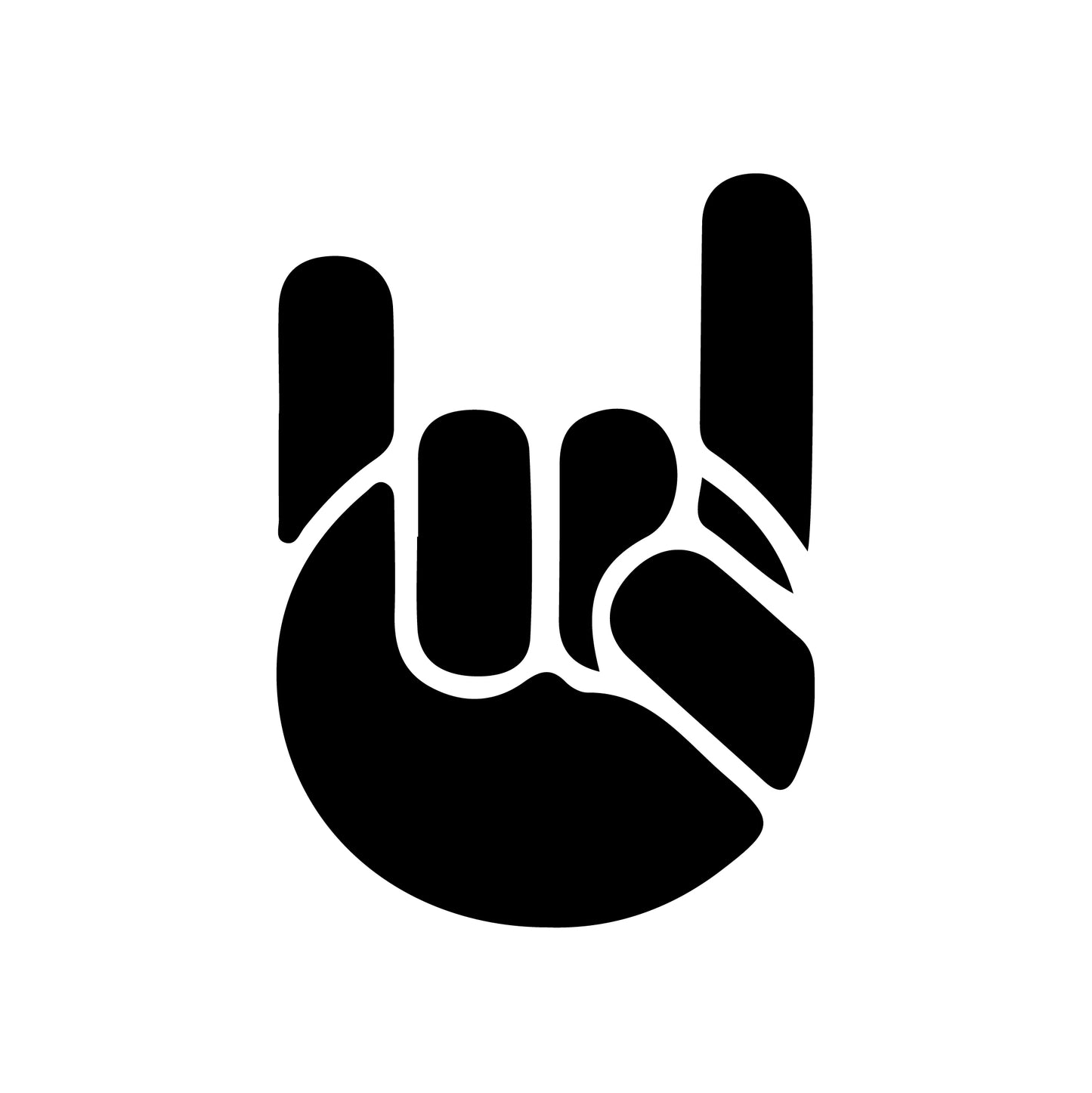 Fun Kleber Heavy Metal Hand