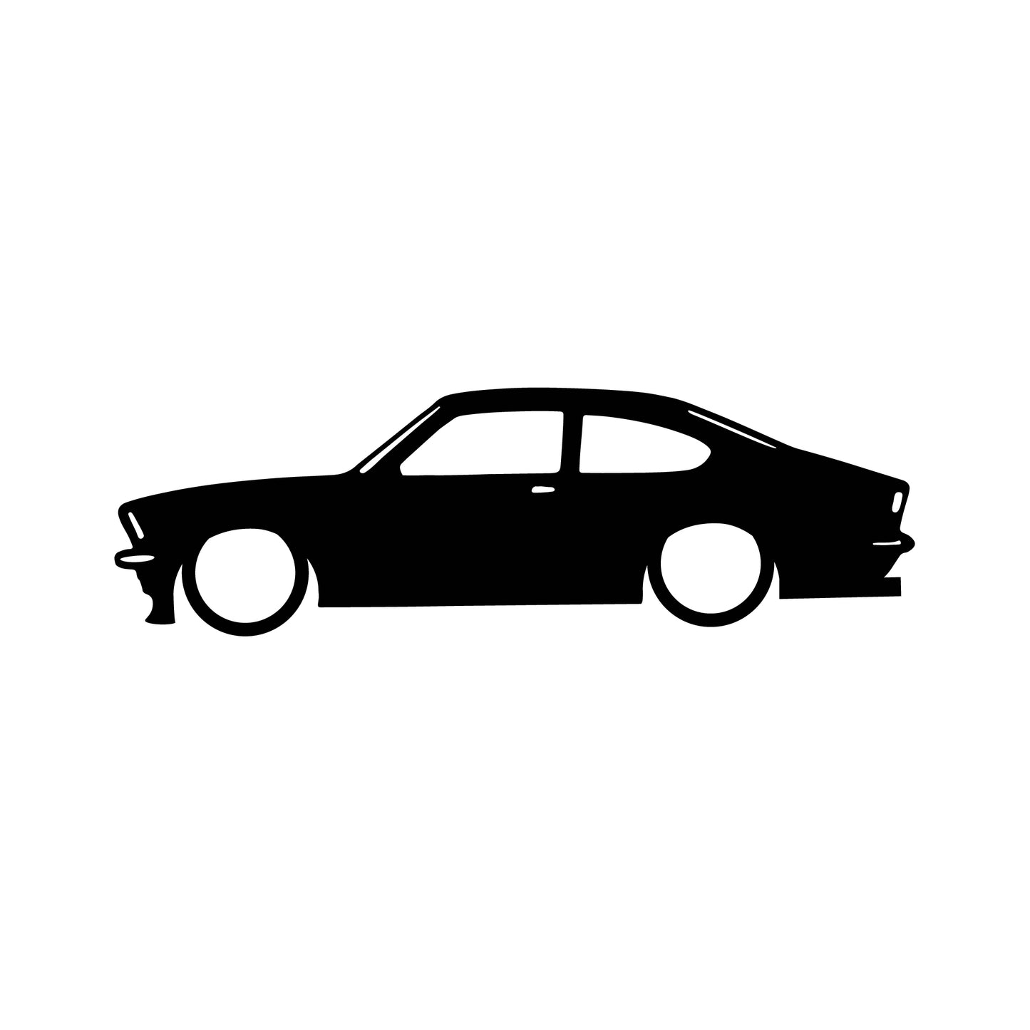 Fun Kleber Opel Kadett Silhouetten