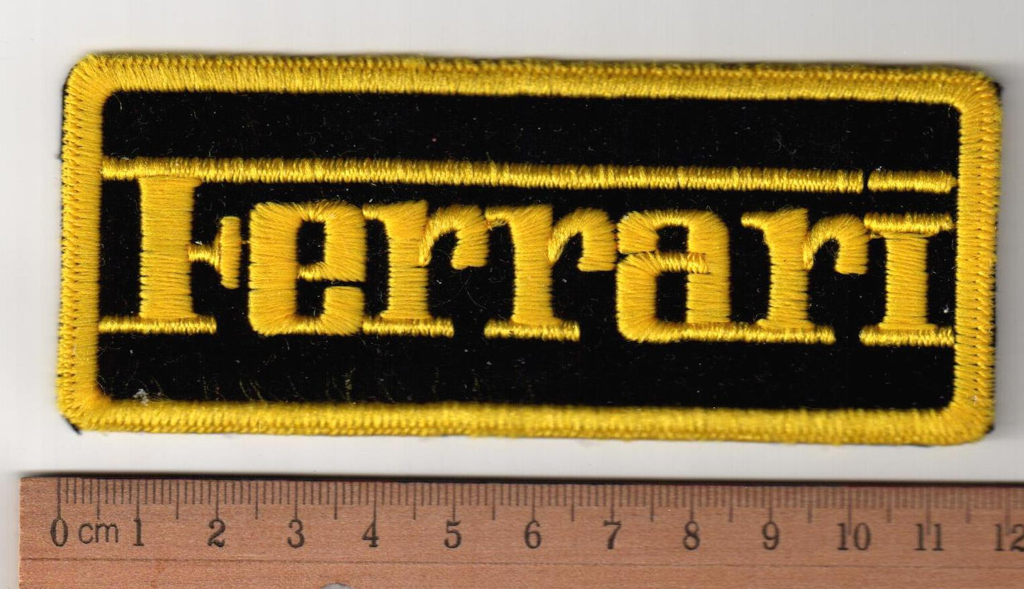 Aufnäher Ferrari 12cm