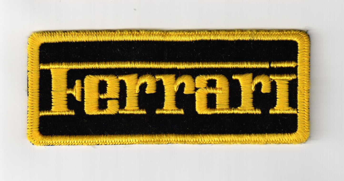 Aufnäher Ferrari 12cm