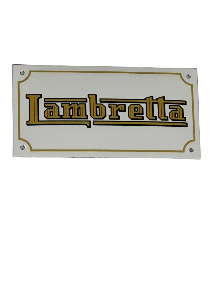 Emailschild Lambretta