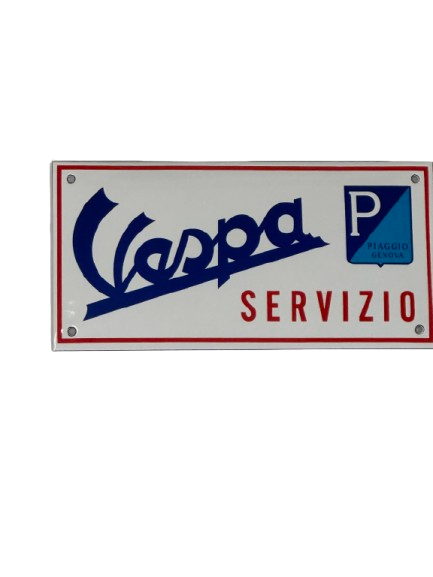 Emailschild Vespa Roller