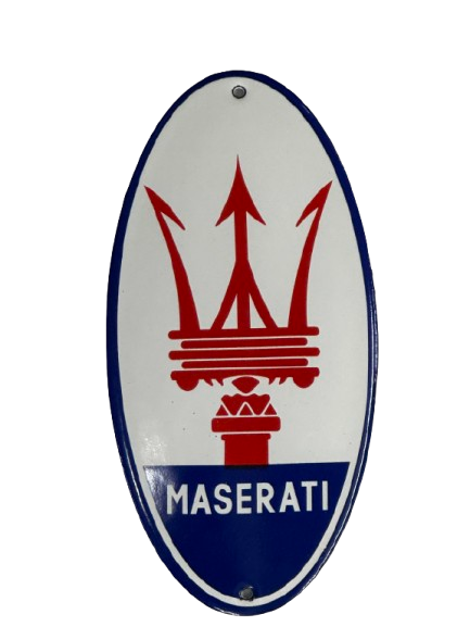 Emailschild Maserati
