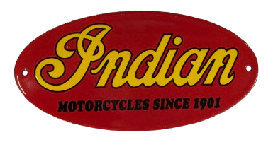 Emailschild Indian Motorcyles