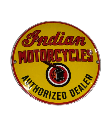 Emailschild Indian Motorcycles
