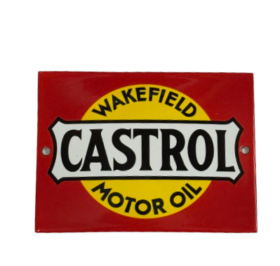 Emailschild Castrol Wakefield Motor Oil