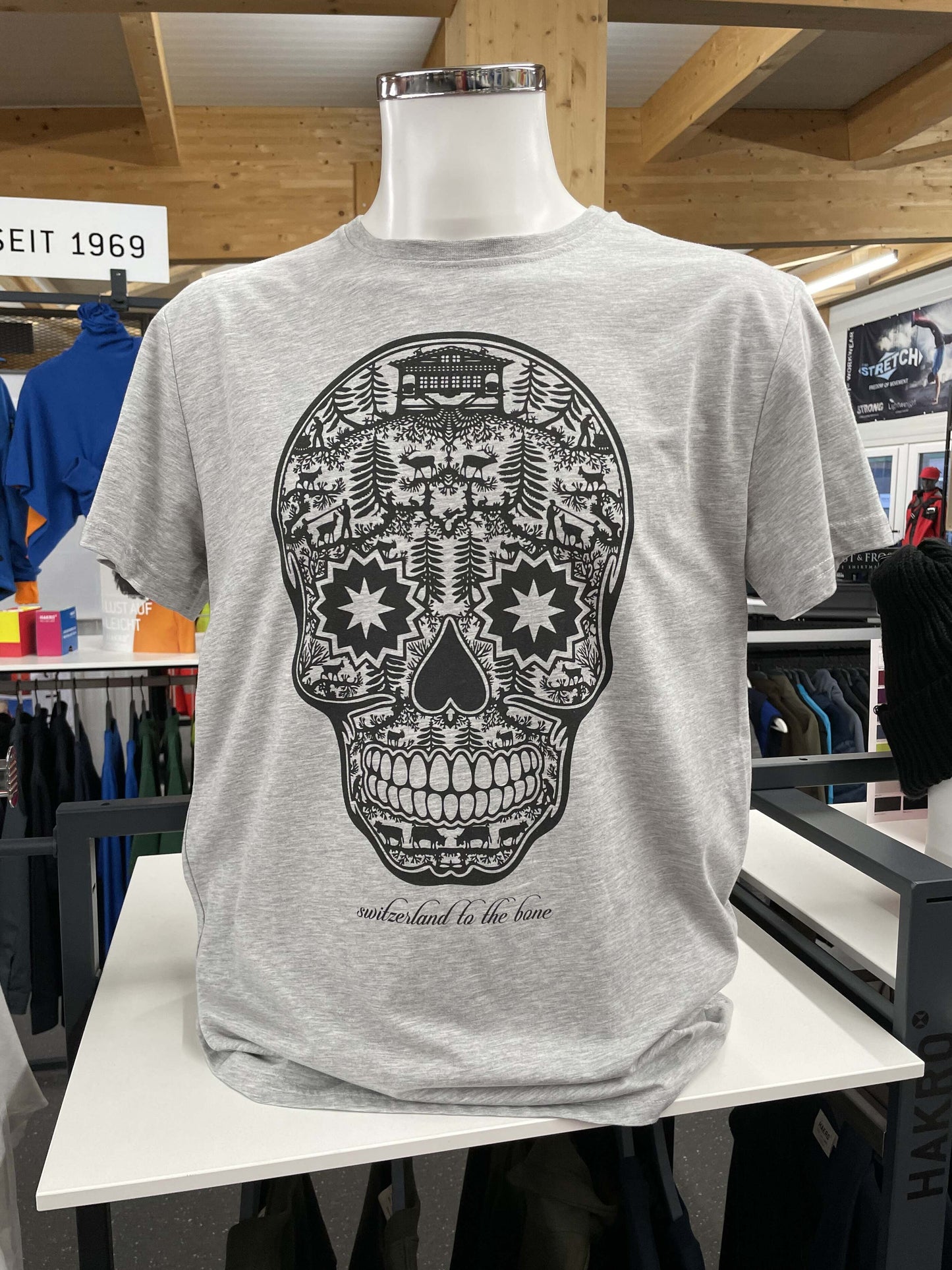 Premium T-Shirt Switzerland to the Bone