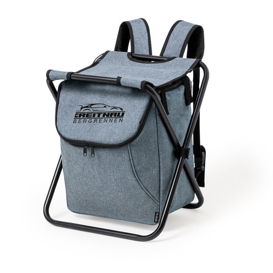 Bergrennen Reitnau - Klappstuhl mit Kühltasche + Rucksack grau