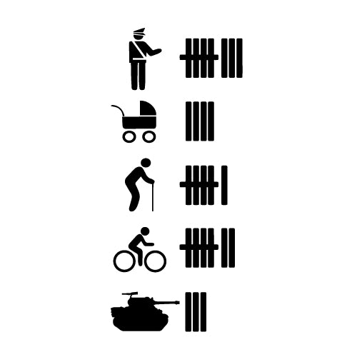 Fun Kleber Strichlisten Fun