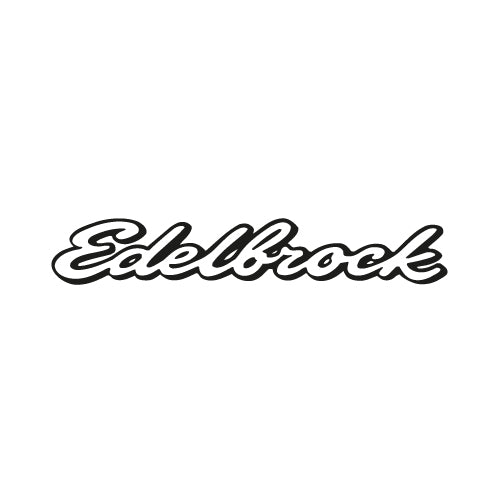 Aufkleber Edelbrock Schrift