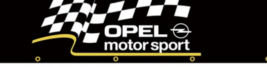 Opel Racing Banner 60x240cm aus Polyster