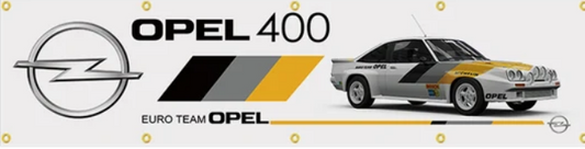 Opel Racing Banner 60x240cm aus Polyster