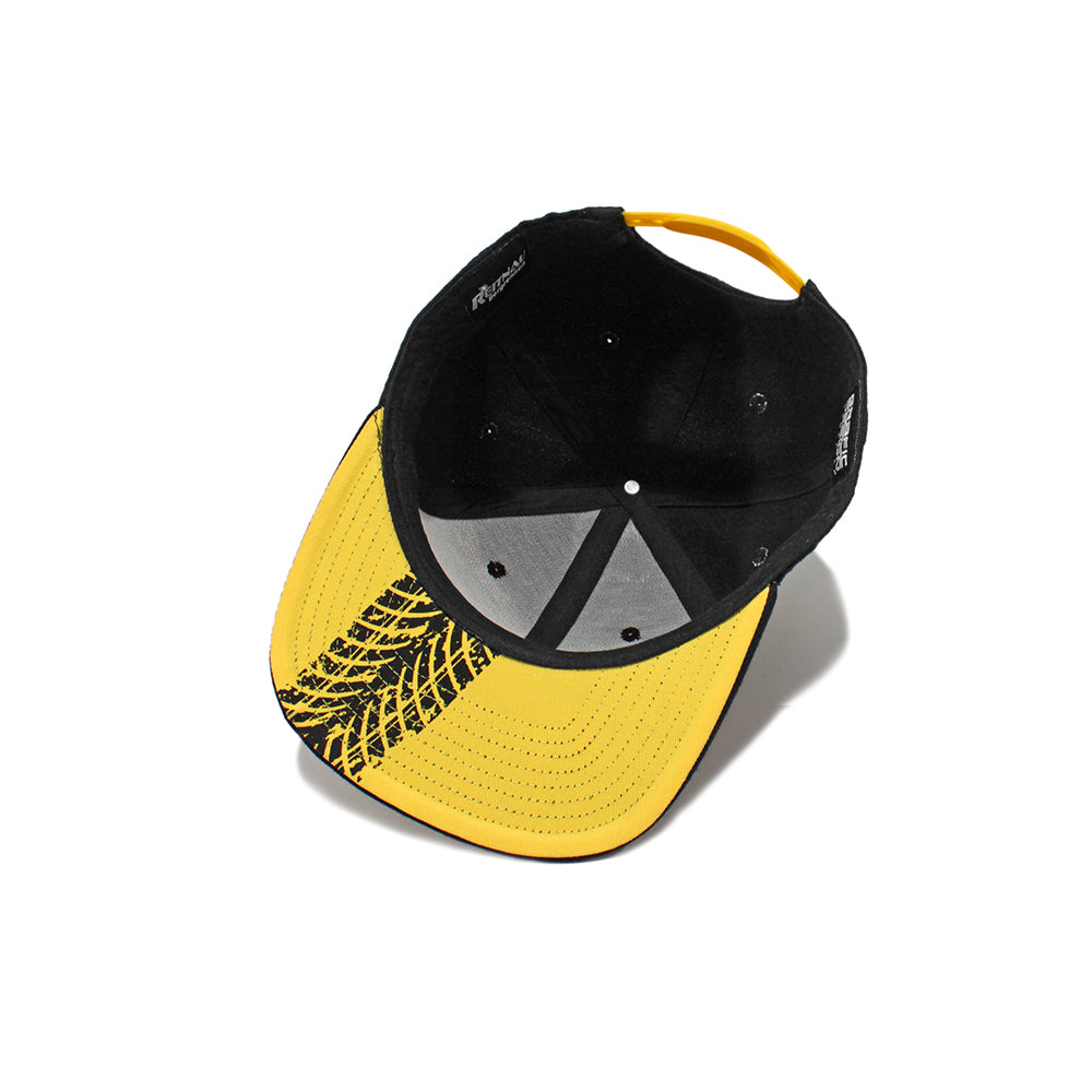 Reitnau Caps gerade gelb/schwarz