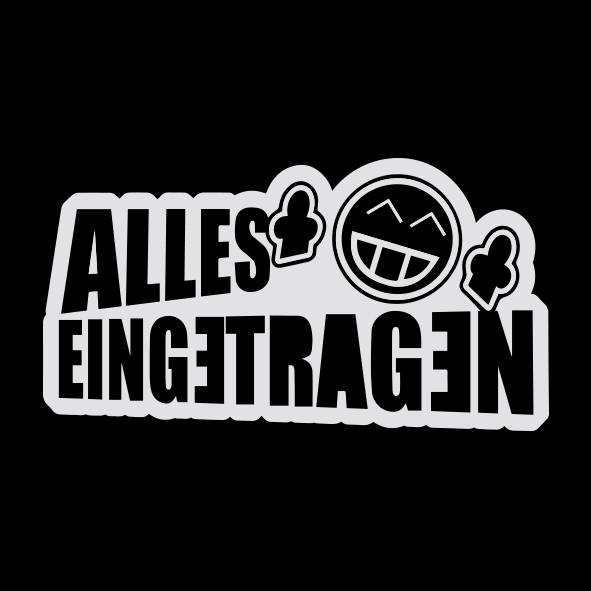 Fun Kleber Alles Eingetragen