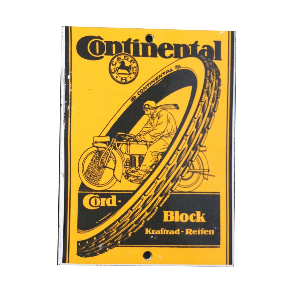 Continental Emailschild eckig 120x90mm