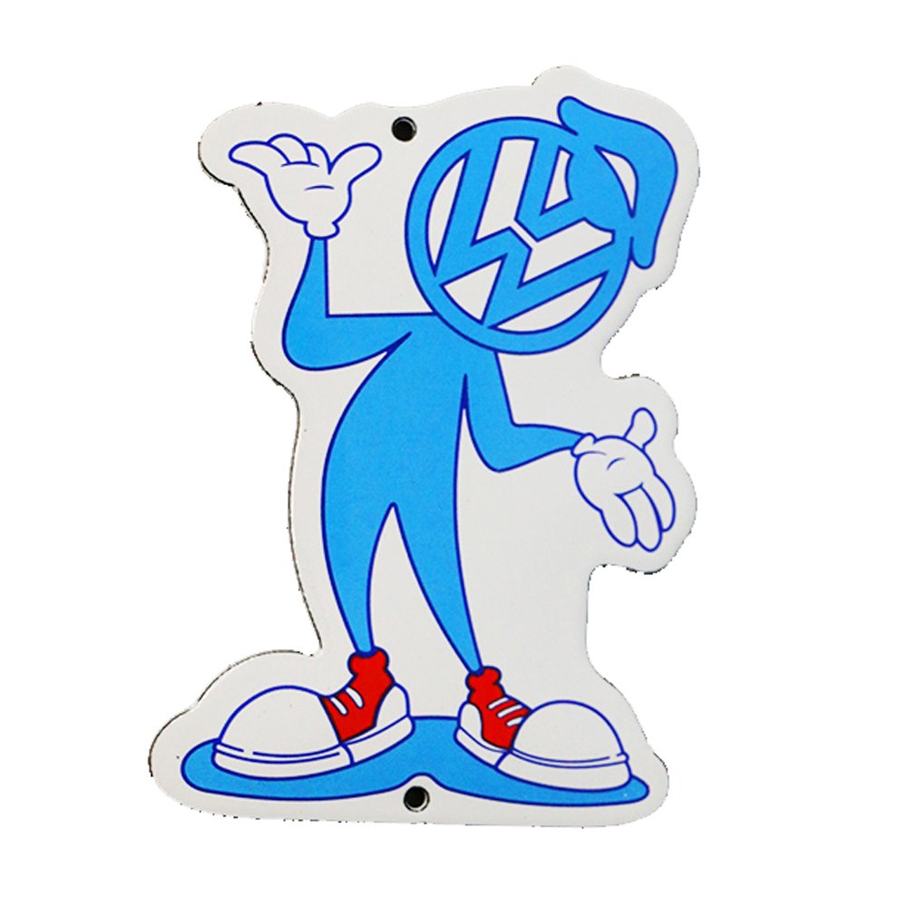 Emailschild VW Mandeli 150mm hoch