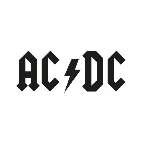 Aufkleber AC/DC