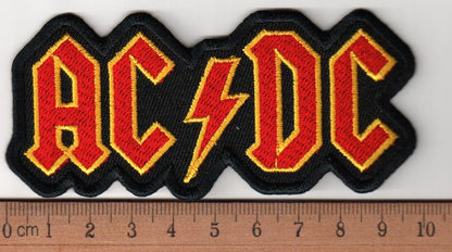 AC DC Aufnäher / Sticker 10cm breit