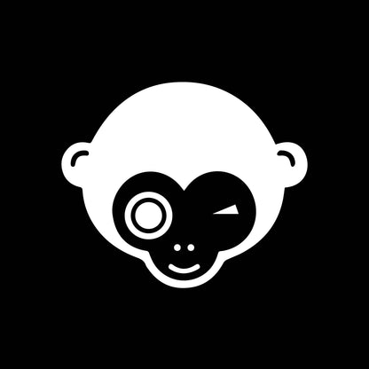 Aufkleber Monkey