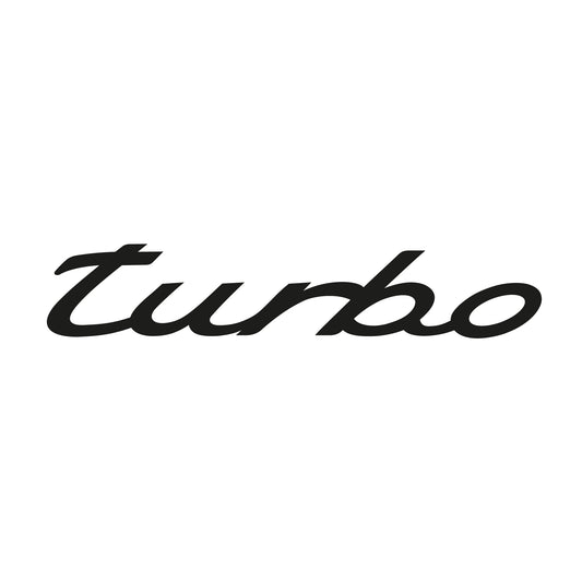 Aufkleber Porsche Turbo