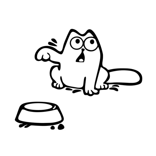 Fun Kleber Katze