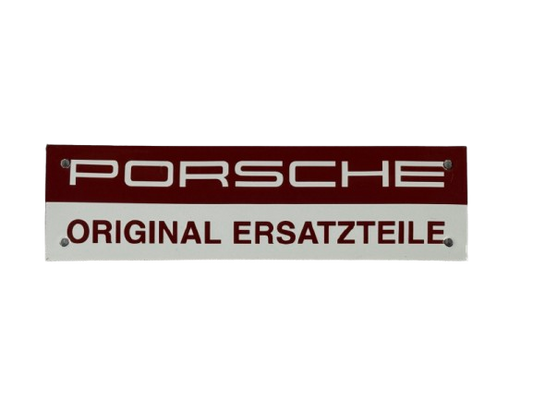 Emailschild Porsche Schriftzug
