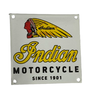 Emailschild Indian Motorcycle