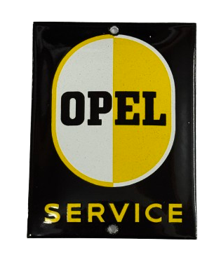 Emailschild Opel Service