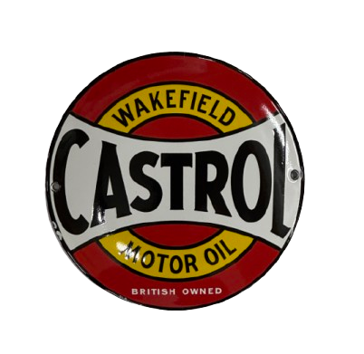 Emailschild Wakefield Castrol Motor Oil