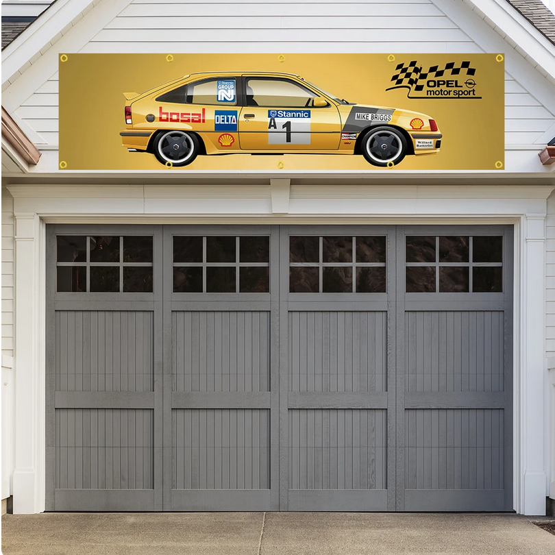 Opel Racing Banner 60x240cm aus Polyster