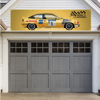 Opel Racing Banner 60x240cm aus Polyster