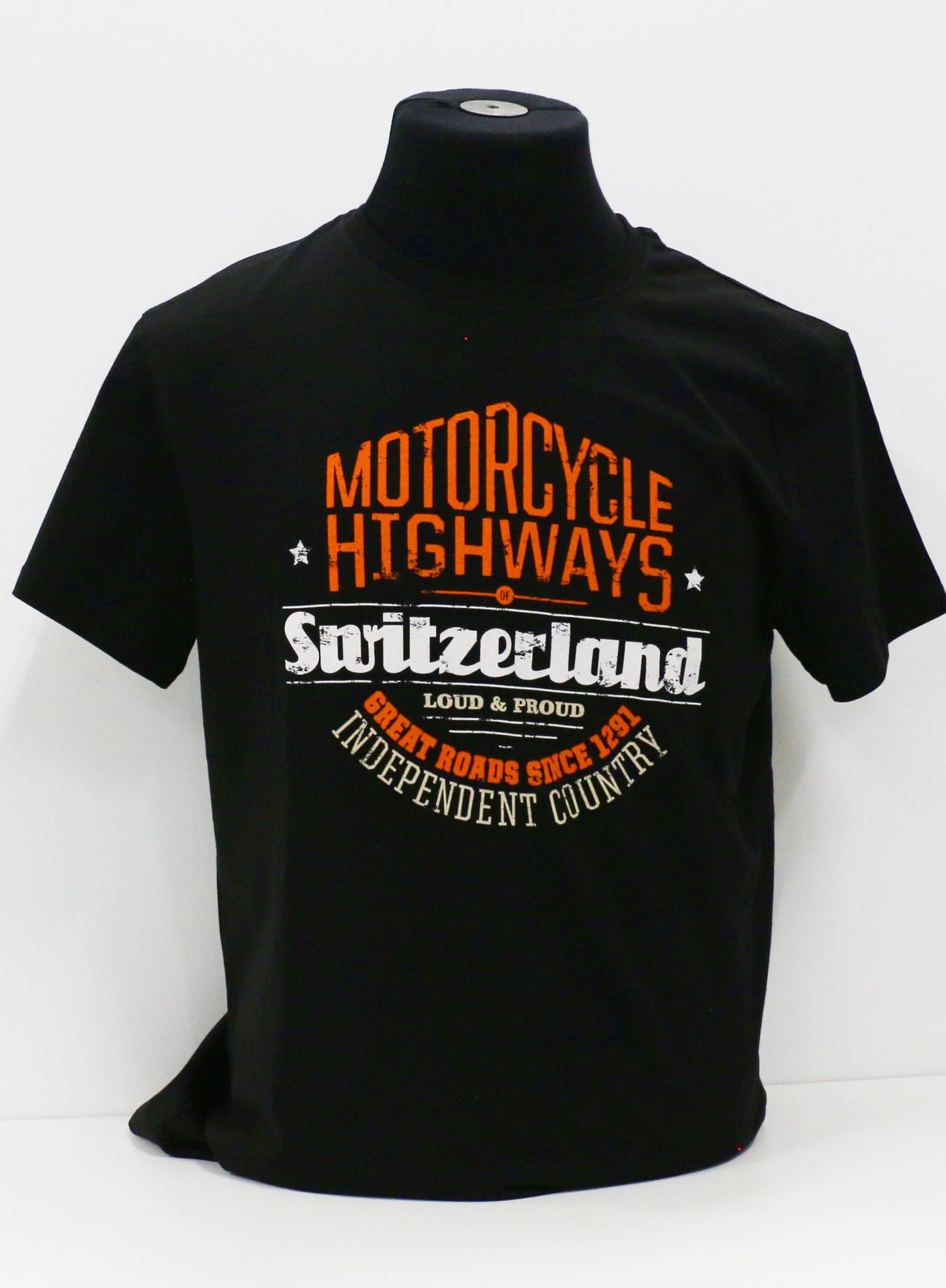 T-Shirt Motorcycle Highways Switzerland
