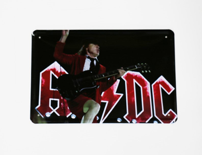 AC/DC On Stage, Blechschild, 30x20cm