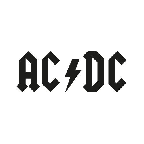 Aufkleber AC/DC